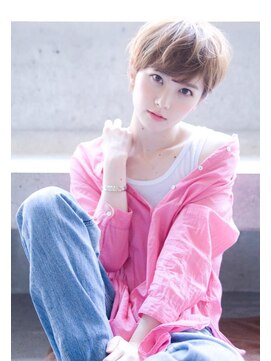 ロジッタ(ROJITHA) 【ROJITHA】ショート×ヌードベージュ