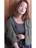外ハネ×大人カジュアルセミディ【olive for hair】03-6914-0898