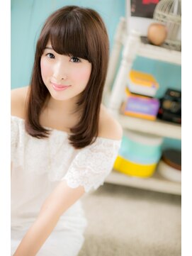 ヘアアンドビューティー ミック(Hair & Beauty miq) 姫風カット♪重めsweetロング