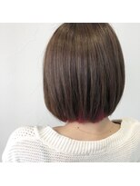 テクライズ 豊橋店(TECHRISE)&nbsp;ボブ×インナーピンク