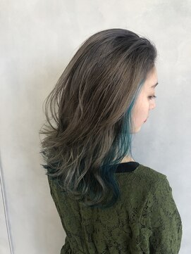 エイト ヘアサロン 渋谷本店(EIGHT) インナーターコイズten1