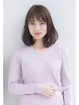 ラフ フロム ガーデン(Laf from GARDEN) 【寺尾拓巳】大人かわいい毛先ワンカールひし形小顔ミディロブ