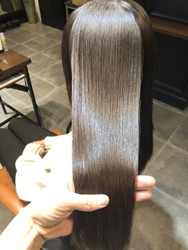 アフェイス(Aface) カット+プレミアム艶カラー+髪質改善トリートメント30代40代50代