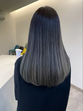 フェーディン(fa/din) オリーブグレージュバレイヤージュ