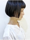 【松戸 ムラマツ】ショートボブ 大人ショート 前髪あり