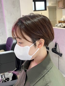 ラッキーヘア 加古川(Lucky Hair) ハンサムまるみショート【浦田】