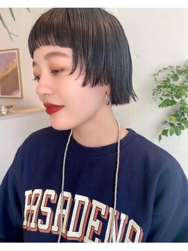 スロウ 代官山(Sraw) 顔まわり/ボブ/ミニボブ/ショート【代官山/代官山駅/ショート】