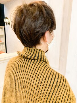 キャアリー(Caary) 福山 秋冬丸みショートヘア/ショートボブ/ベリーショートCaary