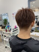 デューポイント 各務原鵜沼店 オシャレ20代に人気☆秋色カラー刈り上げツーブロック