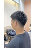 メンズ グラデーションショート