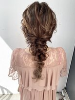 ゆるふわ編み下ろしヘアセット　schritt mtsuki