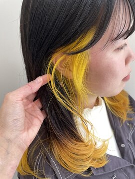 ラズ(Luz) イエローイヤリンググラデーションカラー