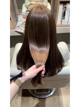 フーコー 小倉魚町店 (fuhcoh) 艶髪 韓国ヘア 透明感カラー