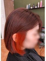 ピンプニー(Pimpny)&nbsp;☆インナーカラー☆オレンジ系☆