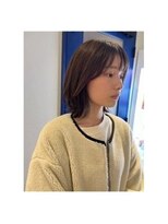 リワーズ 成城学園前店(Rewards) ボブ/グレージュ/大人女性/レイヤー/ショート[成城学園前]