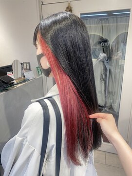 テトラ バイ ネオリーブ 横浜西口店(tetra by neolive) ＊ボルドーイヤリングカラー＊[横浜/横浜駅]