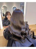 髪質改善×アッシュブラウン☆Zina 本八幡