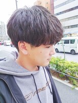 ヒート トウキョウ 目黒店(HEAT TOKYO)&nbsp;メンズマッシュニュアンスマッシュ波巻きダウンパーマメンズ目黒