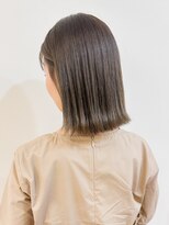 イオエ 梅田(ioe)&nbsp;ニュアンスカラー/グレージュ/ツヤ髪スタイル/髪質改善/縮毛矯正