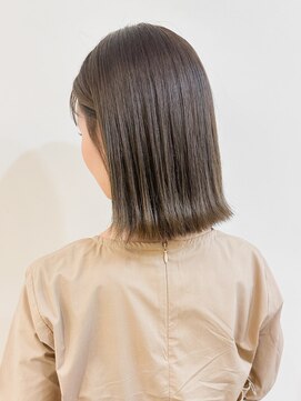 イオエ 梅田(ioe) ニュアンスカラー/グレージュ/ツヤ髪スタイル/髪質改善/縮毛矯正