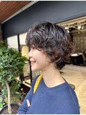 ショートパーマ