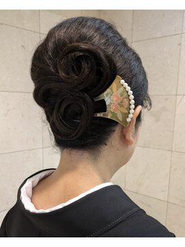 キモノヒヨリ 名古屋栄店(KIMONO HIYORI) 黒留袖ヘア