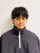 手々 メンズウェーブパーマ