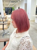 エトレ(etore)&nbsp;春っぽカラー/ボブスタイル/ローズピンク