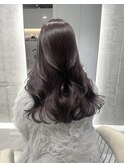 髪質改善*透けブラウンデザインカラー*美髪【Zina梅田茶屋町】