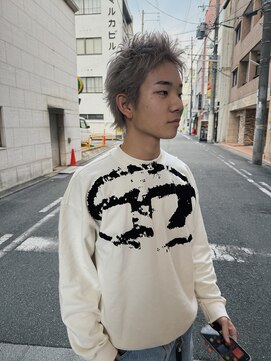 ハイセンス(HISENSE) メンズハイトーンスパイキーショートベリーショート【GIA】