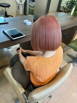 アウラ(AURA)&nbsp;ピンクベージュカラーミルクティーカラーハイトーンカラー