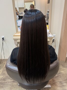 暗めカラー/デザインカラー/フェイスフレーミング/鎌取/杉田花乃