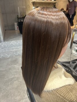 ネウィ 池袋(newi) 艶感しっかり☆ティアラ縮毛矯正