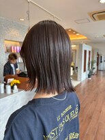 ノット 成田公津の杜(Knot) ダークアッシュ/ミディアムレイヤーカット/成田公津の杜駅