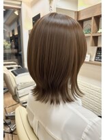 スローリー(slowly)&nbsp;レイヤーボブ/大人カジュアル/小顔ヘア