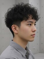 トゥルートラスト オムオム 甲府和戸(True Trust HOMME HOMME)&nbsp;メンズ ツーブロック×波巻きスパイラルパーマ