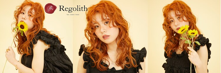 レゴリスヘアークリエイティブブランド(Regolith hair creative brand)のサロンヘッダー