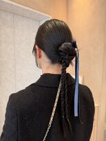 オン キャナルシティ博多前店(on) 【中里恵梨】参列ヘア/お呼ばれヘア/カチモリヘア/20代/ロング