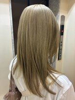 ココペリヘアー&nbsp;【ブリーチデザイン】ミルキーベージュ