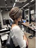 ★ショートボブ×コントラストハイライト★