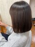 【艶髪キープ】 カット+髪質改善TR ¥9,900