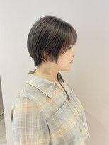 ルカ リノア(Luca lino:a) 丸みショート×透明感グレージュ