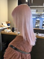 派手髪・ハイトーンカラー・デザインカラー・ブリーチ専門美容室&nbsp;ピンクピンクカラーホワイトピンクホワイトピンクベージュ