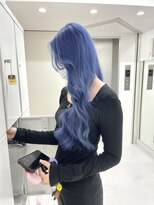 ギア(GEAR.)&nbsp;レイヤーカット×ブルーヘア