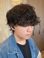 エリマバイフィフス 調布(elima by fifth) 初めてのパーマでも◎ラフな質感が人気のシャドウパーマ