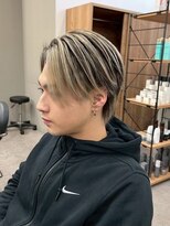 リッチブランドアンドコー 守口店(Rich Brand&Co)&nbsp;アップバングセンターパートツイストスパイラルバレイヤージュ