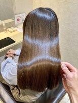 全席個室美容室 Zina津田沼 髪質改善/縮毛矯正【ジーナ】&nbsp;思わず触れたくなる質感ケア