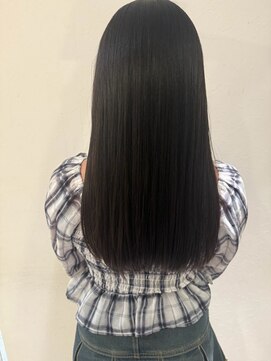 エヌアンドエー 春日部東口店(hair shop N&A) 【ロング】艶髪ストレートで上品な小顔魅せ