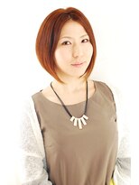 ポルタヘアー&nbsp;やわらか前下がりボブ