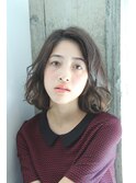 くせ毛風ゆるめミディアム